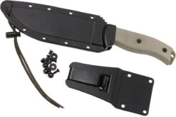 ESEE Model 6 Desert Tan Blade 6P-DE Couteau De Survie Avec étui Zytel + Clip Ceinture -Pas Cher Lame Pro Magasin EE ESEE 6P DE 08 esee knives ee esee 6p de 08