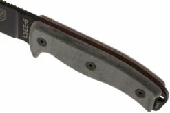 ESEE Model 6 Black Blade, Grey Handle 6P-KO Couteau De Survie Sans étui -Pas Cher Lame Pro Magasin EE ESEE 6P KO 04 esee knives model 6 ee esee 6p ko d4