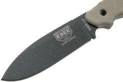 ESEE Laser Strike Tactical Gunsmoke LS-PTG Couteau De Survie Avec étui Kydex + Clip Ceinture -Pas Cher Lame Pro Magasin EE ESEE LS PTG 03 esee knives