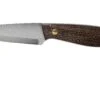 Brisa Bobtail 80 Bison Micarta Handle, 12C27 Scandi, Multicarry Sheath 9954