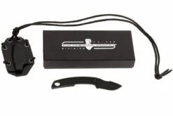 Extrema Ratio N.K.1 Couteau De Cou - Black -Pas Cher Lame Pro Magasin ER123NK1BL 08 extrema ratio neck knife er123nk1bl d8