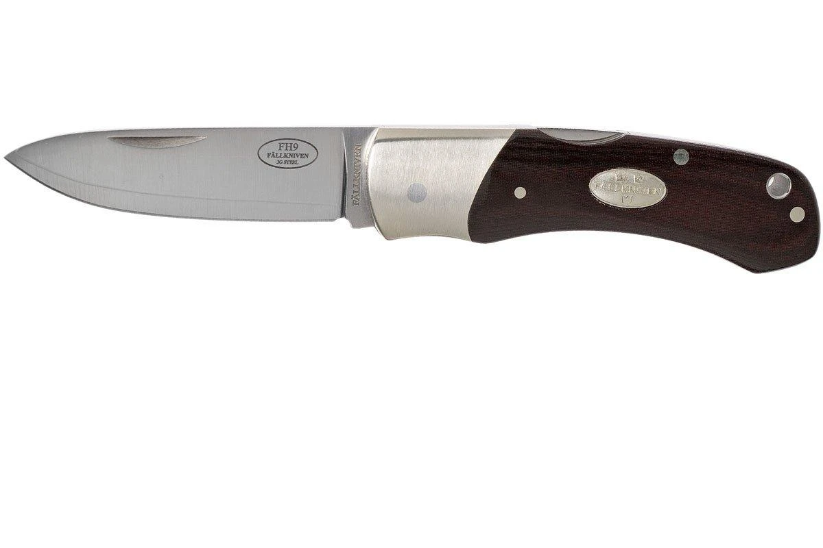 Fällkniven FH9s Maroon Micarta Couteau De Chasse 1 Fällkniven FH9s Maroon Micarta Couteau De Chasse