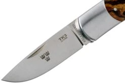 Fällkniven TK3 Tre Kronor Desert Ironwood TK3ic Couteau De Gentleman -Pas Cher Lame Pro Magasin FKTK3IC 03 fallkniven