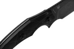 Fox Edge Lycosa 2, Black G10, FE-020 Couteau à Lame Fixe -Pas Cher Lame Pro Magasin FOFE 020 04 fox