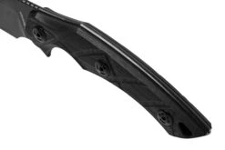 Fox Edge Lycosa 2, Black G10, FE-020 Couteau à Lame Fixe -Pas Cher Lame Pro Magasin FOFE 020 06 fox