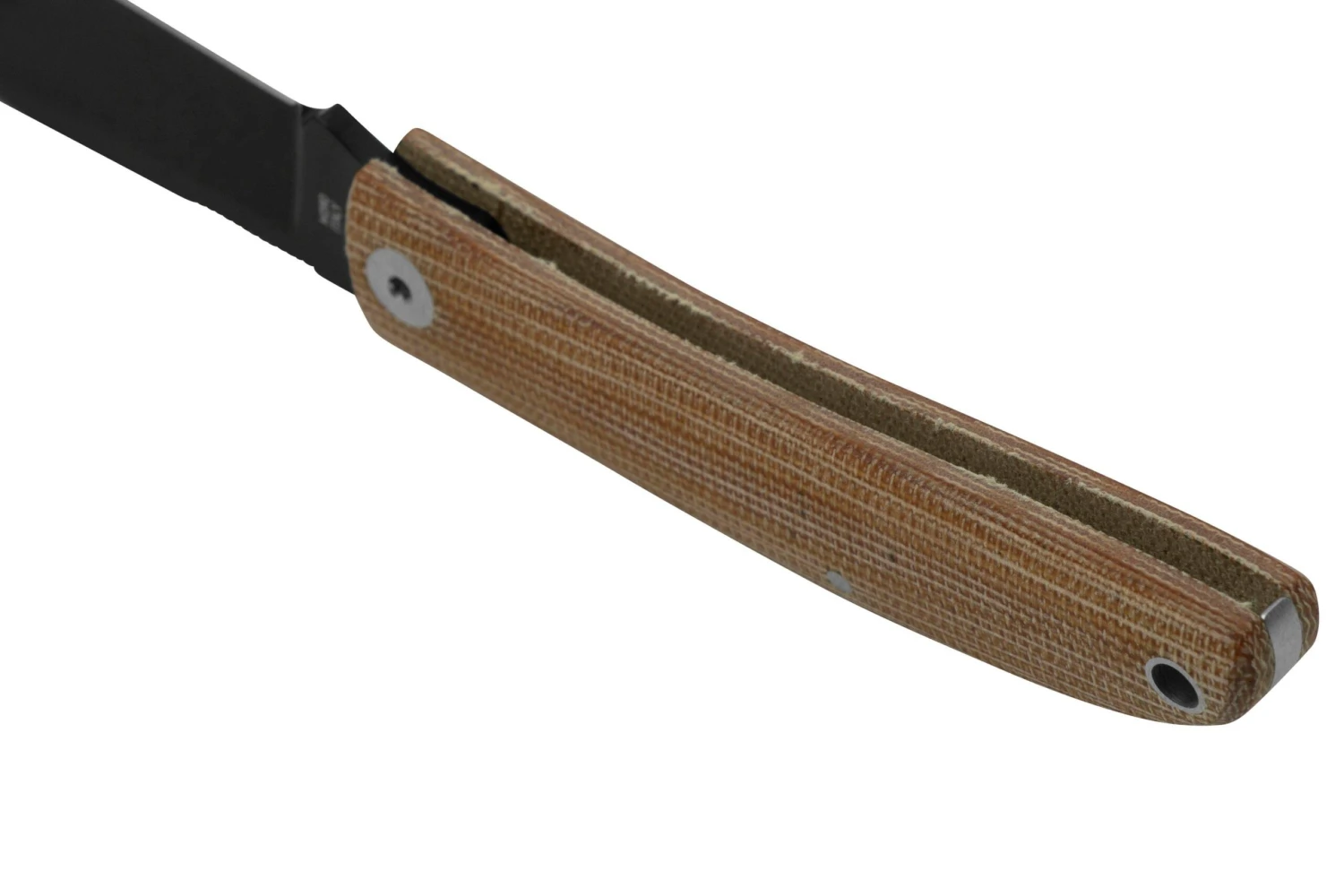 Fox Knives Livri FX-273MCBB Knivesandtools Exclusive, Brown Micarta, Black Couteau De Poche Slipjoint 4 Fox Knives Livri FX-273MCBB Knivesandtools Exclusive, Brown Micarta, Black Couteau De Poche Slipjoint – Image 4