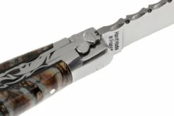 Fontenille Pataud Traditionnel 11 Cm, Guilloché, Ivoire De Mammouth, L11MMTG -Pas Cher Lame Pro Magasin FPL11MMTG 04 fontenille pataud traditional 11cm fpl11mmtg 04