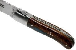 Fontenille Pataud Gentleman 10,5 Cm L8HBF Blue Hybrid Ironwood Couteau De Poche -Pas Cher Lame Pro Magasin FPL8HBF 07 fontenille pataud