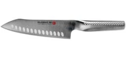 Global Ni GN-006 Santoku/couteau à Légumes Avec Alvéoles 18 Cm
