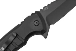 Hogue X1 Microflip Wharncliffe All Black, 24166 Couteau De Poche, Allen Elishewitz Design -Pas Cher Lame Pro Magasin HK24166 05 hogue