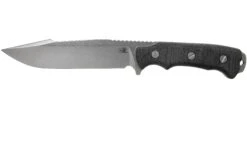 Rick Hinderer Fieldtac 6” Harpoon Spearpoint Stonewash Black Micarta Couteau De Survie