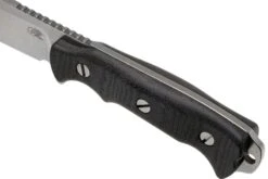 Rick Hinderer Fieldtac 6” Harpoon Spearpoint Stonewash Black Micarta Couteau De Survie -Pas Cher Lame Pro Magasin HRK FT6 HP SW BM 05 rick hinderer knives