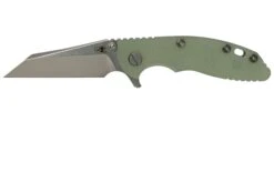 Rick Hinderer XM-18 3" Wharncliffe 20CV Stonewash, Translucent G10, Couteau De Poche