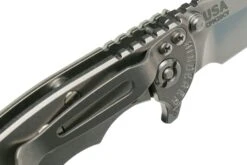 Rick Hinderer XM-18 3" Wharncliffe 20CV Stonewash, Translucent G10, Couteau De Poche -Pas Cher Lame Pro Magasin HRK XM18 3 WCSWT 06 hinderer