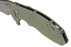 Rick Hinderer XM-18 3" Wharncliffe 20CV Stonewash, Translucent G10, Couteau De Poche -Pas Cher Lame Pro Magasin HRK XM18 3 WCSWT 07 hinderer