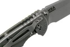 Rick Hinderer XM18 3,5” Non-Flipper Spearpoint Working Finish, OD Green G10 -Pas Cher Lame Pro Magasin HRK XM18 35 NFWF OD 06 rick hinderer knives