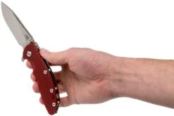 Rick Hinderer XM18 3,5” 20CV Slicer, Red G10 Couteau De Poche -Pas Cher Lame Pro Magasin HRK XM18 35 SLSW RD 08 rick hinderer knives