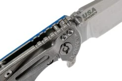 Rick Hinderer XM18 3.5" Skinny Sheepsfoot 20CV, Couteau De Poche Blue G10 13 Rick Hinderer XM18 3.5" Skinny Sheepsfoot 20CV, Couteau De Poche Blue G10 -Pas Cher Lame Pro Magasin HRK XM18 35 SSSW BL 06 rick hinderer knives