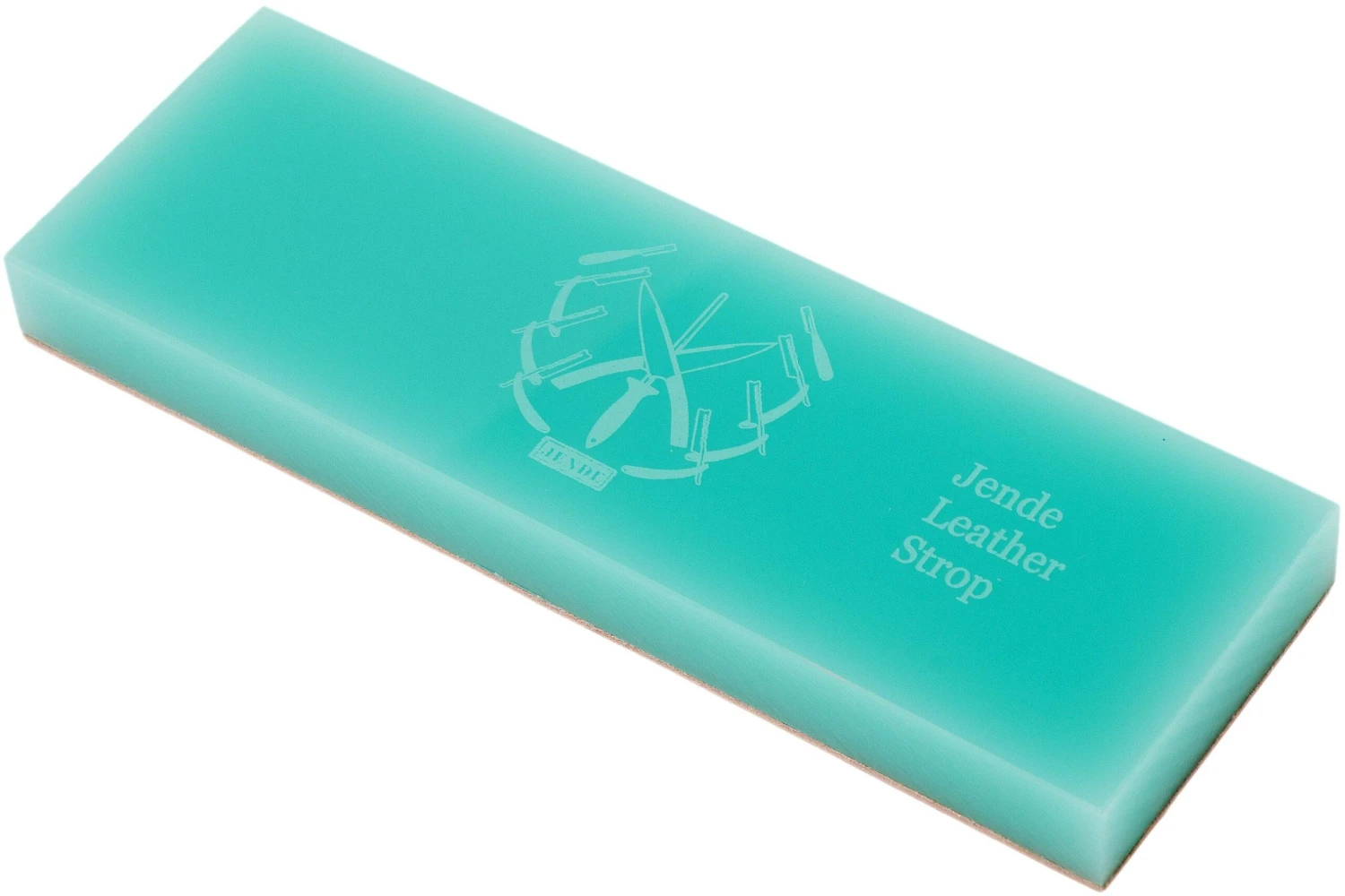 Jende Leather Bench Strop 2 Jende Leather Bench Strop – Image 2