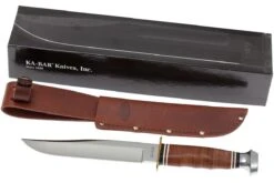 KA-BAR Bowie 1236 Poignée En Cuir, étui En Cuir -Pas Cher Lame Pro Magasin KA1236 08 ka bar ka1236 08