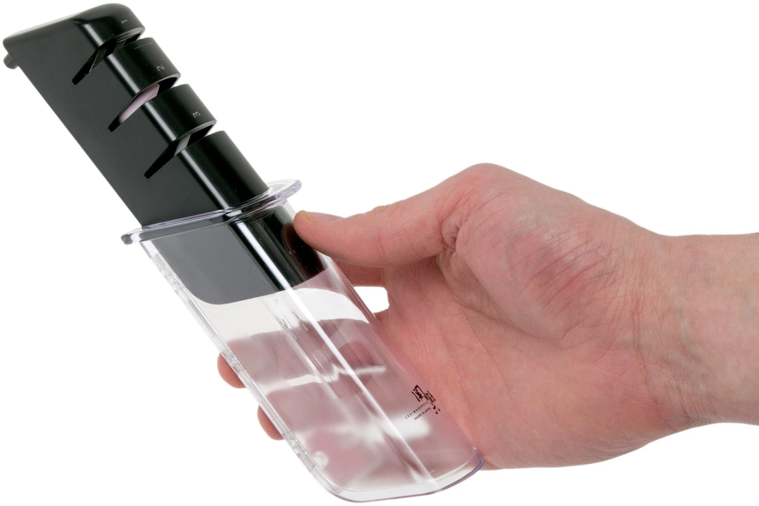 Kai Seki Magoroku Aiguiseur à Couteaux Diamant/céramique Aiguisage De Deux Côtés 3 Kai Seki Magoroku Aiguiseur à Couteaux Diamant/céramique Aiguisage De Deux Côtés – Image 3