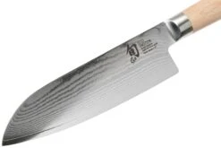 Kai Shun Classic White Santoku 18 Cm -Pas Cher Lame Pro Magasin KADM 0702W 03 kai shun classic
