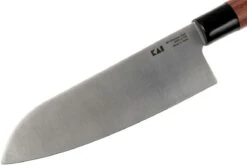Kai Seki Magoroku Redwood Couteau Santoku 0170S -Pas Cher Lame Pro Magasin KAMGR 0170S 03 kai shun seki magoroku redwood kamgr 0170s 03