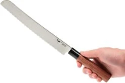 Kai Seki Magoroku Redwood Couteau à Pain 0225B 22,5 Cm -Pas Cher Lame Pro Magasin KAMGR 0225B 07 kai shun seki magoroku redwood kamgr 0225b 07