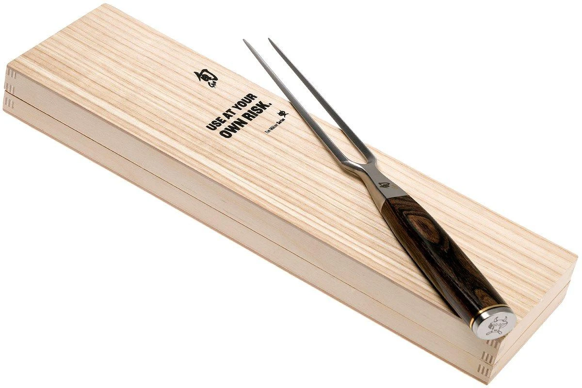 Kai Shun Premier Tim Mälzer Fourchette à Viande 16 Cm 7 Kai Shun Premier Tim Mälzer Fourchette à Viande 16 Cm – Image 7