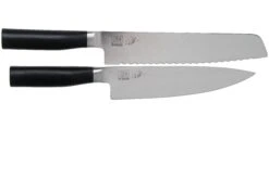 Kai Tim Malzer Kamagata Monster Set TMK-CB22, Set 2 Pièces Couteau De Chef Et Couteau à Pain + Livre De Cuisine -Pas Cher Lame Pro Magasin KATMK CB22 03 kai shun