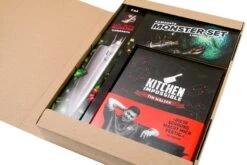 Kai Tim Malzer Kamagata Monster Set TMK-CB22, Set 2 Pièces Couteau De Chef Et Couteau à Pain + Livre De Cuisine -Pas Cher Lame Pro Magasin KATMK CB22 05 kai shun