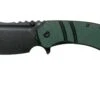 Kansept XL Korvid T1030A1 Black, OD Green Black G10 Couteau De Poche, Justin Koch Design