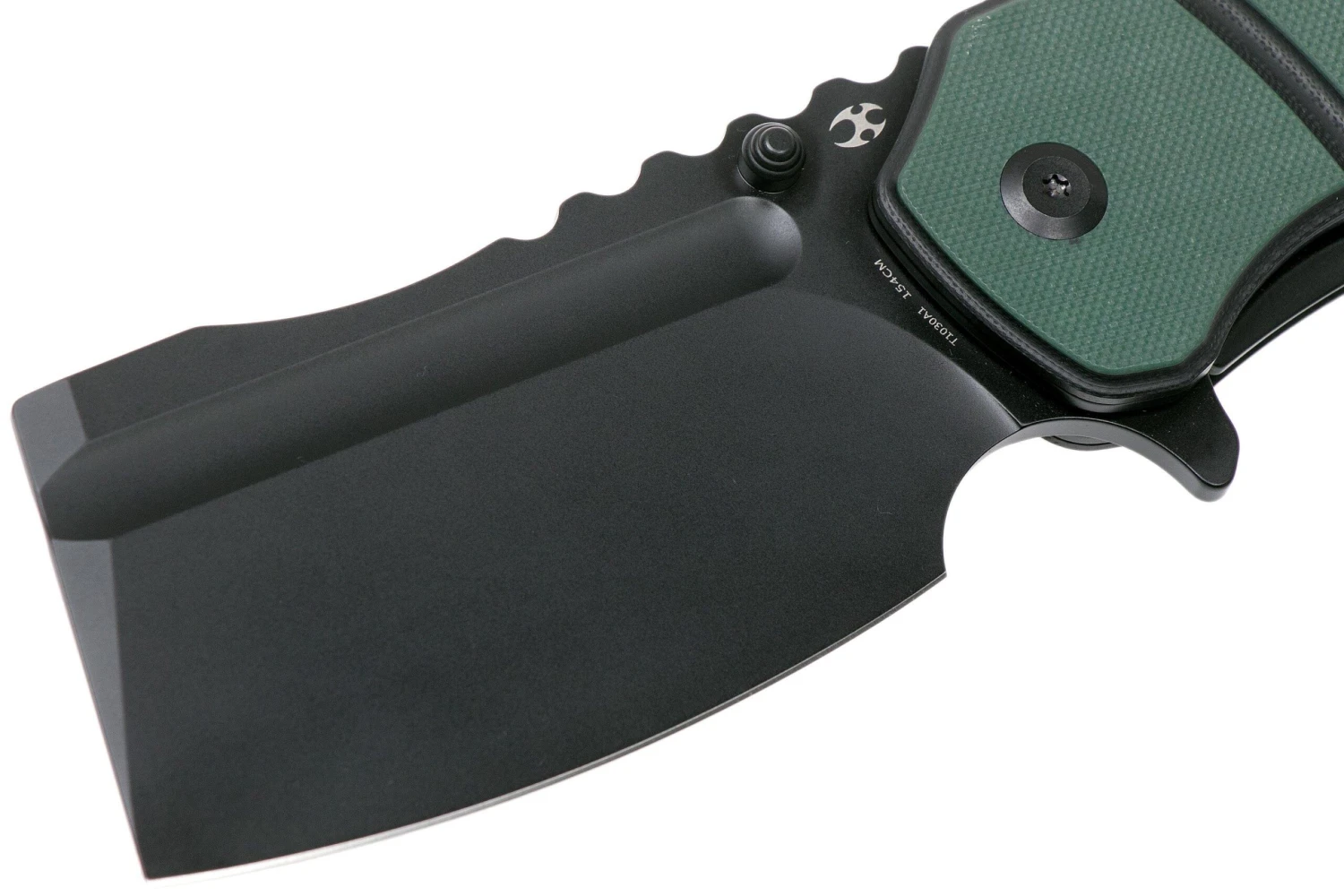 Kansept XL Korvid T1030A1 Black, OD Green Black G10 Couteau De Poche, Justin Koch Design 3 Kansept XL Korvid T1030A1 Black, OD Green Black G10 Couteau De Poche, Justin Koch Design – Image 3