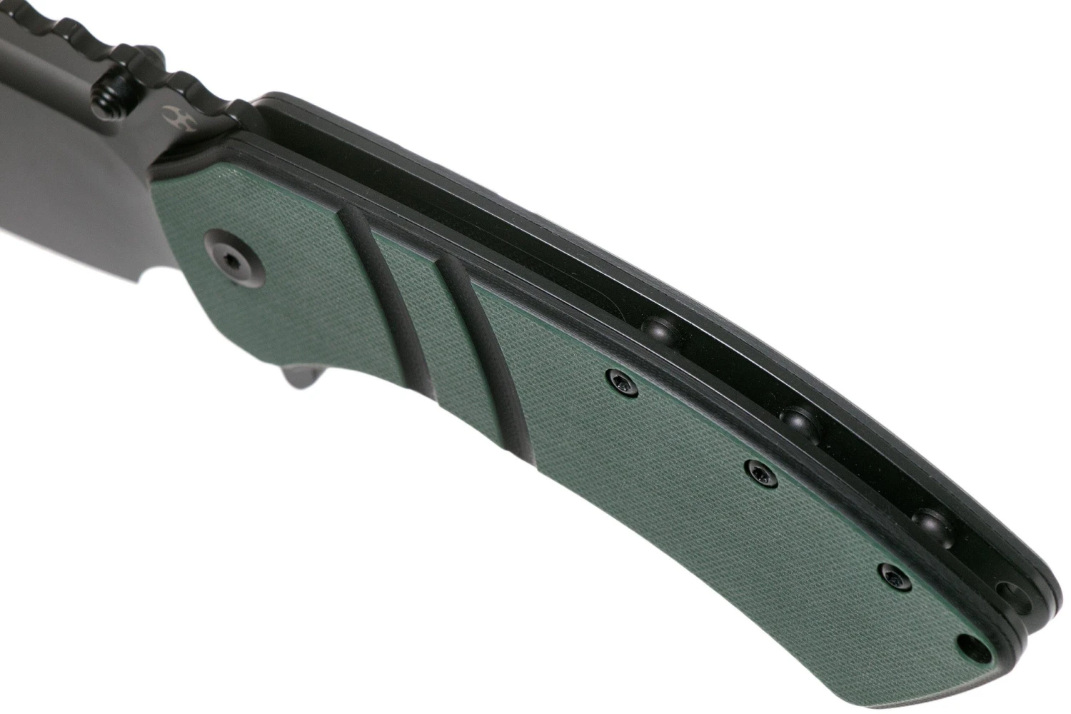 Kansept XL Korvid T1030A1 Black, OD Green Black G10 Couteau De Poche, Justin Koch Design 7 Kansept XL Korvid T1030A1 Black, OD Green Black G10 Couteau De Poche, Justin Koch Design – Image 7