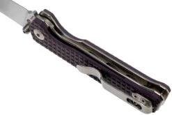 Kizer Begleiter Mini V3458RN5 N690, Purple G10, Couteau De Poche, Azo Design -Pas Cher Lame Pro Magasin KZV3458RN6 05 kizer