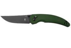 Kizer Vanguard Chili Pepper V3601A1, CPM 3V, Green Aluminum, Couteau De Poche, Swaggs Design