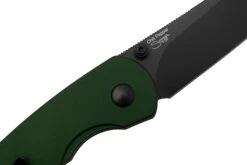 Kizer Vanguard Chili Pepper V3601A1, CPM 3V, Green Aluminum, Couteau De Poche, Swaggs Design -Pas Cher Lame Pro Magasin KZV3601A1 05 kizer