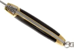 Forge De Laguiole Couteau De Poche Porte-clés, Pointe De Corne -Pas Cher Lame Pro Magasin LA1270B 04 forge de laguiole la1270b 04