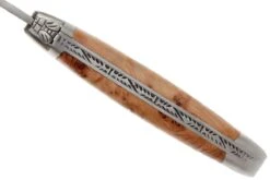 Forge De Laguiole 9cm Bois De Genévrier, Matifié 129INGE -Pas Cher Lame Pro Magasin LA129INGE 04 forge de laguiole la129inge 04