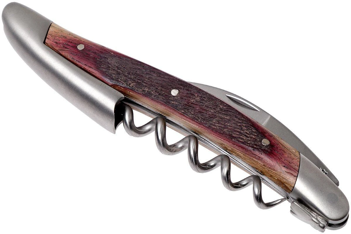 Forge De Laguiole SOMCHB Couteau Sommelier Chêne Matifié 1 Forge De Laguiole SOMCHB Couteau Sommelier Chêne Matifié