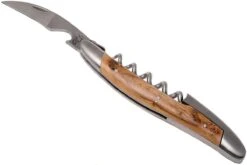 Forge De Laguiole SOMGE2 Couteau Sommelier Genévrier Matifié -Pas Cher Lame Pro Magasin LASOMGE2 03 forge de laguiole lasomge2 03