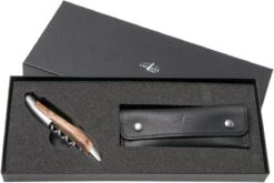 Forge De Laguiole SOMGE2 Couteau Sommelier Genévrier Matifié -Pas Cher Lame Pro Magasin LASOMGE2 07 forge de laguiole lasomge2 07