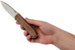 LionSteel M4-CVN M390, Natural Canvas Micarta -Pas Cher Lame Pro Magasin LI M4 CVN 06 lionsteel
