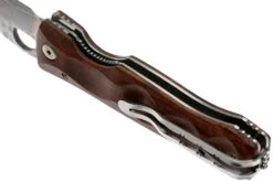 Mcusta MC-0125G Tactility Elite, Desert Ironwood, Couteau De Gentleman -Pas Cher Lame Pro Magasin MC 0125G 05 mcusta
