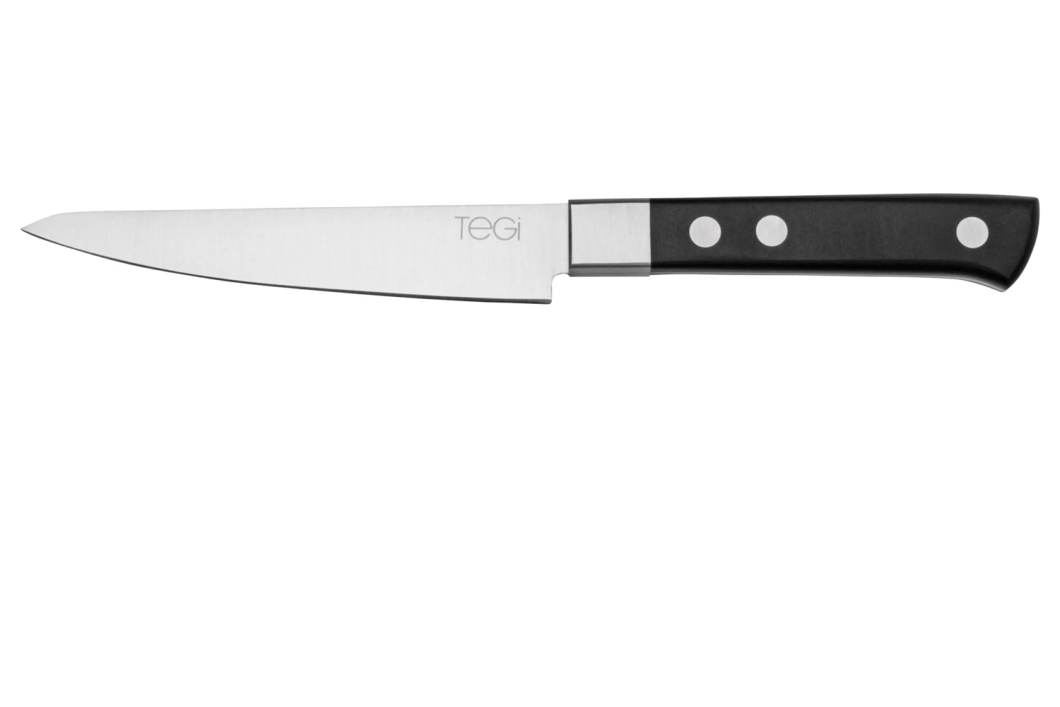Maserin TEGI 2500-12PN Couteau à Steak Noir, 12 Cm 1 Maserin TEGI 2500-12PN Couteau à Steak Noir, 12 Cm