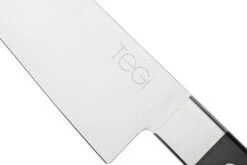 Maserin TEGI 2500-17PN Santoku Noir, 17 Cm -Pas Cher Lame Pro Magasin ME2500 17PN 05 maserin