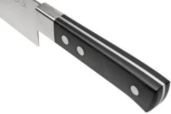 Maserin TEGI 2500-17PN Santoku Noir, 17 Cm -Pas Cher Lame Pro Magasin ME2500 17PN 06 maserin