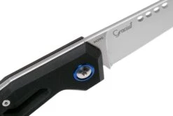 MKM Edge EG-ABK Black Aluminum Couteau De Poche, Graciut Design -Pas Cher Lame Pro Magasin MMK EG ABK 06 mkm knives