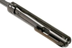 MKM Flame Dagger FL02-GCT Green Canvas Micarta Couteau De Poche, Michael Zieba Design -Pas Cher Lame Pro Magasin MMK FL02 GCT 05 mkm knives