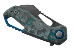 MKM Isonzo FX03-1CAD Hawkbill Dark Stonewashed, Arctic Storm Carbon Fiber, Couteau De Poche, Jesper Voxnaes Design -Pas Cher Lame Pro Magasin MMK FX03 1CAD 06 mkm